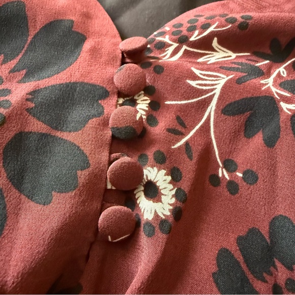 SEZANE Emma Dress Size 38 Size 6 NWT - Picture 9 of 11